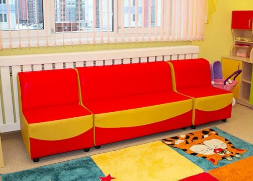 Комплект детской каркасной мебели Трио