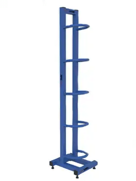 Стойка для хранения мячей односторонняя, стационарная (1500х300х450мм)