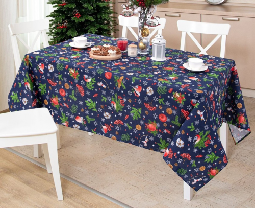 Скатерть "СНЕГИРИ"