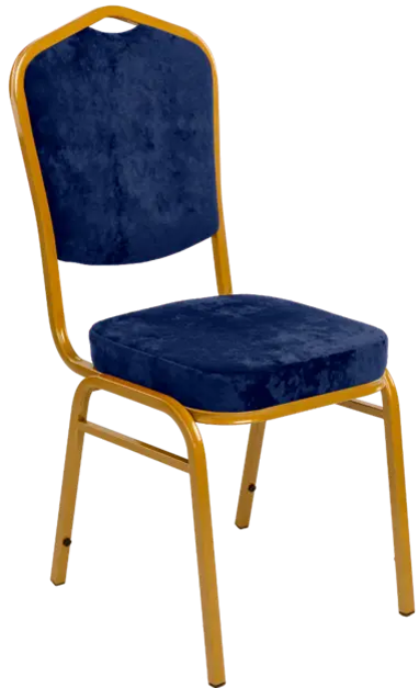 Стул Корона синий /голубой